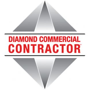 Diamond Commercial Contractor Logo
